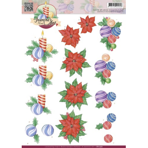 3D knipvel - Jeanine's Art- Christmas