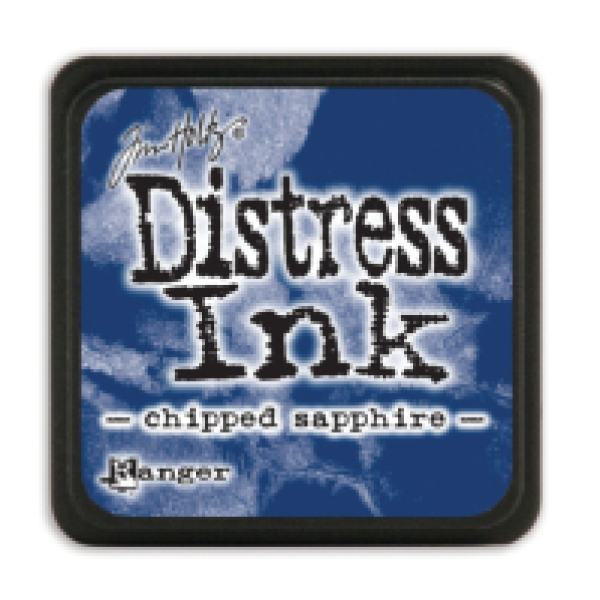 Mini Distress ink: Chipped Sapphire