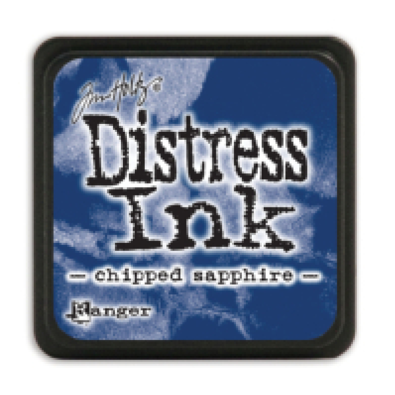 Mini Distress ink: Chipped Sapphire