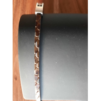 Armband leer met rvs sluiting bruin ( 5mm breed) in diverse maten