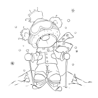  Kleurboek: Arts by Tamara - Cute Coloring - Winter