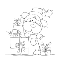  Kleurboek: Arts by Tamara - Cute Coloring - Christmas