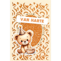 3D and Do - Laser Cards 4 - Teddy