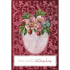 3D and do Velvet Cards A6 nr.09 - Rose Hip