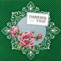 3D Velvet Cards 4K nr.6 - Graceful Flowers