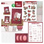 3D and do Velvet Cards A6 nr.09 - Rose Hip
