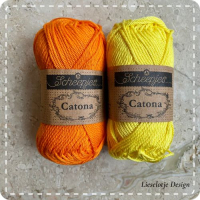 Haakpakket Sint en Piet (geel-oranje)