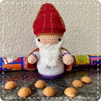 Haakpakket Sint en Piet (geel-oranje)