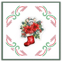 Stitch and Do 242 - Yvonne Creations - Floral Christmas