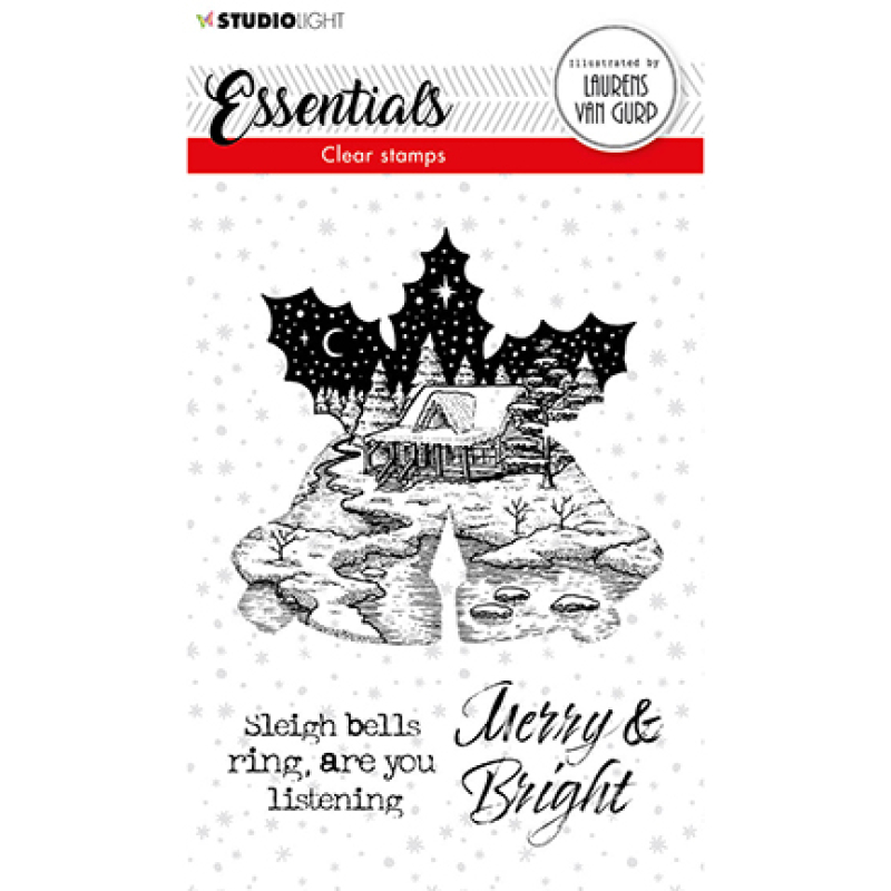 Studio Light • Essentials clear stempel Christmas bells Nr.114