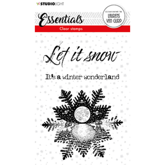 Studio Light • Essentials clear stempel Snowflake Nr.113