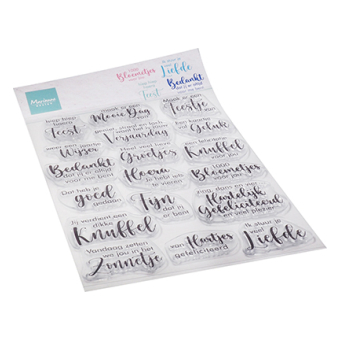 Marianne Design • Clear stamps Lieve teksten