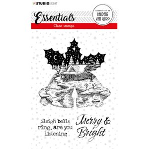 Studio Light • Essentials clear stempel Christmas bells Nr.114