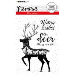 Studio Light • Essentials clear stempel Deer Nr.115