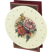 Pillar Circle Cards creme 1 - Botanical Garden