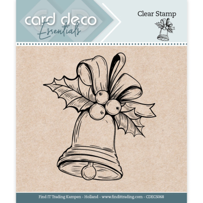 Card Deco Essentials - Clear Stamp - Christmas bell