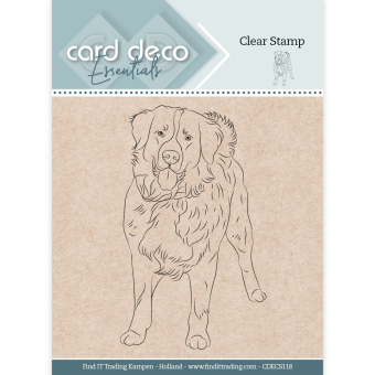 Card Deco Essentials - Clear Stamps - Dog