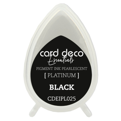 Card Deco Essentials Fast-Drying Pigment Ink Pearlescent Black