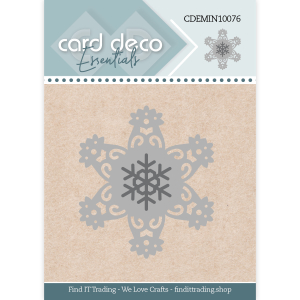 Card Deco Essentials - Mini Dies - Snow crystal