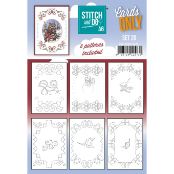 Stitch & Do - Cards Only Stitch A6 - 020