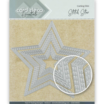 Card Deco Essentials  - Cutting Dies - Stitching star