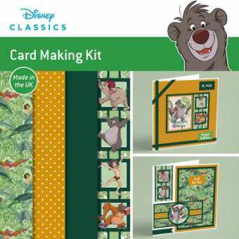 Disney: The Jungle Book - 6x6 Card Making Kit - Makes 3 Cards