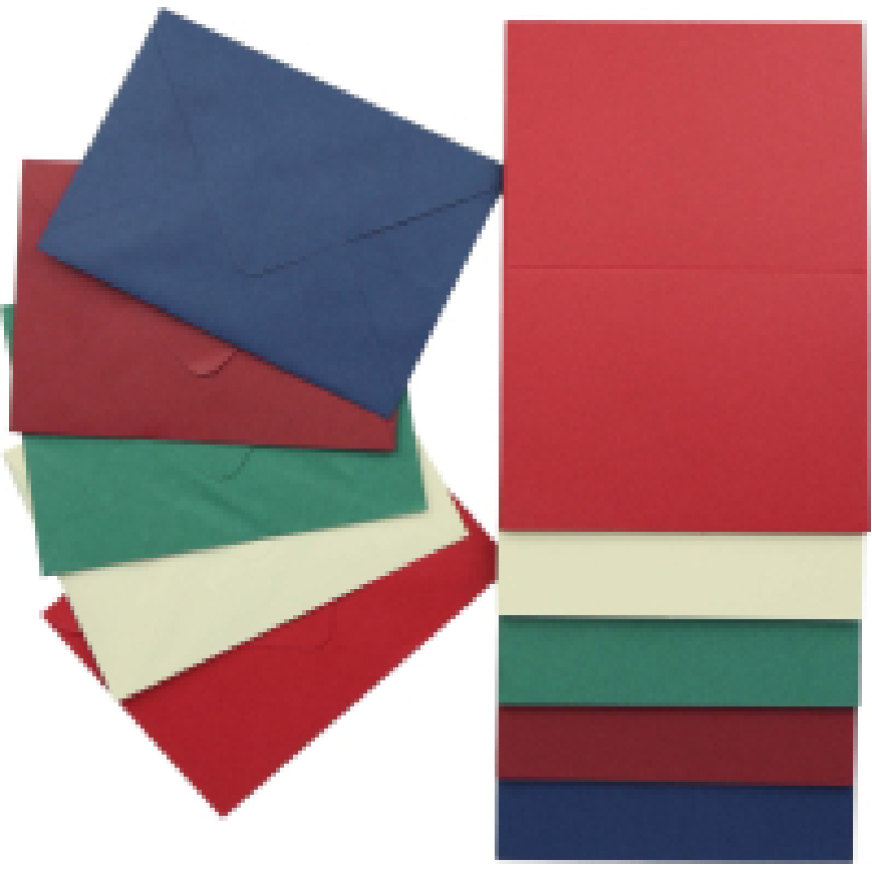 Card Deco Essentials - A6 50 Cards and 50 Envelopes 100PK Christmas