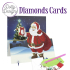 D0tty Design® - Set van 3 diamond painting easel kerstkaarten 