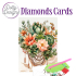 D0tty Design® - Set van 5 diamond painting kaarten 10x15cm (set 27 bloemen)