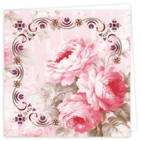 Dot And Do Cards 03 - Pink Roses