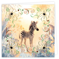 Dot And Do Cards  34 - Berries Beauties - Baby Wild Animals