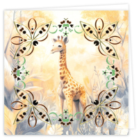 Dot And Do Cards  34 - Berries Beauties - Baby Wild Animals