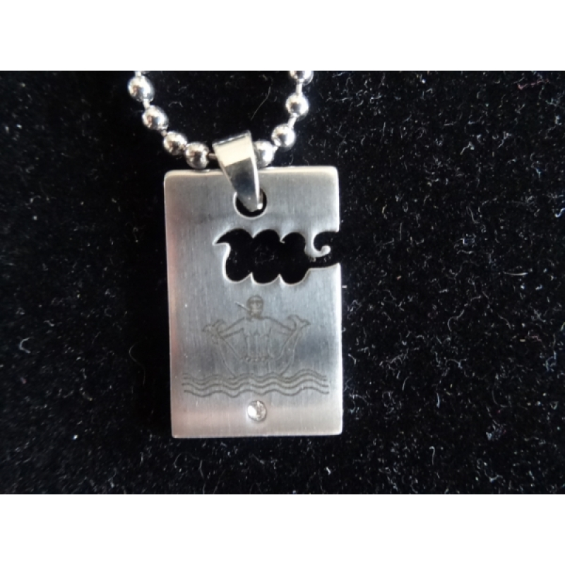 Sterrenbeeld ketting RVS : waterman