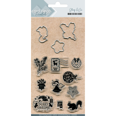 Clear stamps & Cutting Die 003