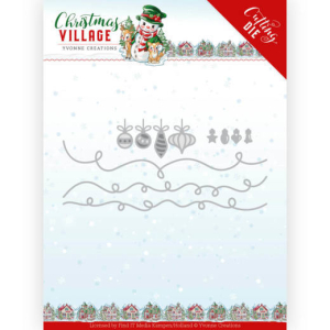Dies - Yvonne Creations - Christmas Village - Christmas Lights