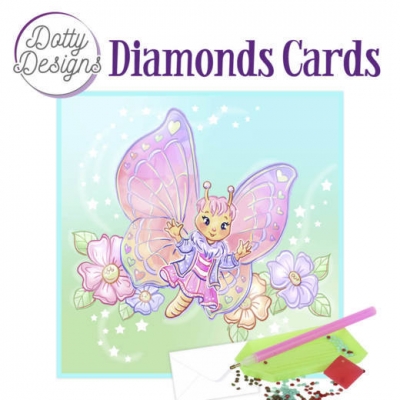 Dotty Designs Diamond Cards - Butterfly