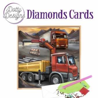 Dotty Designs Diamond Cards - Truck