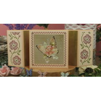 3D Push Out - Amy Design - Botanical Garden - Colorful Butterfly