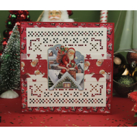 3D Push Out - Amy Design - Snowy Christmas - Snowy Santa