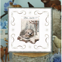 3D Push Out - Amy Design - Sturdy Winter - Moose