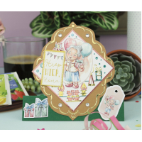 3D knipvel Sheet - Yvonne Creations - Young at heart - party