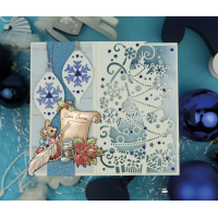 3D Push Out - Amy Design - Awesome Winter - Winter Flowers