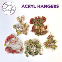 Diamond painting Acryl Hangers - Dotty Designs - Christmas