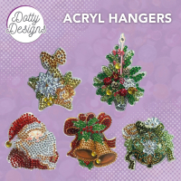 Diamond painting Acryl Hangers - Dotty Designs - Christmas