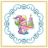 Stitch and Do 233 - Gnome cake