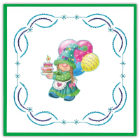 Stitch and Do 233 - Gnome cake