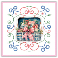 Stitch and Do  249 - Berries Beauties - Frosted Flowers