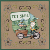 Stitch and Do on Colour 014 - Yvonne Creations - Graceful Flowers