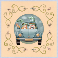 Stitch and Do on Colour 014 - Yvonne Creations - Graceful Flowers