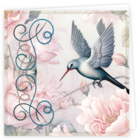 Stitch and Do Cards 001 - Blue Birds